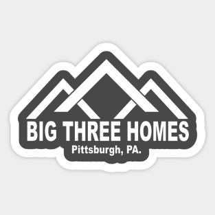 Big Three Homes Sticker